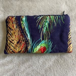 Peacock Pouch